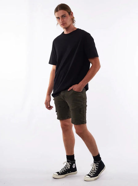 Silent Theory Soho Short Trashed Khaki