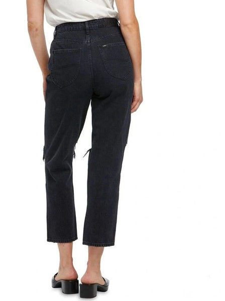 Lee High Relaxed Jean Black Theory