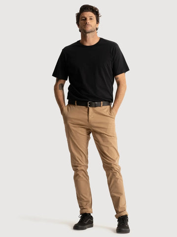 Mr Simple Slim Chino Khaki