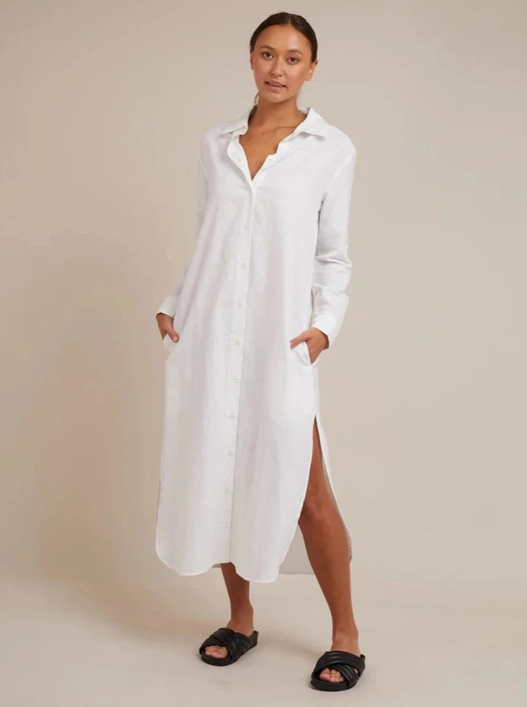 Superdry willow check shirt top dress