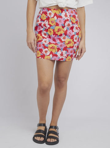 All About Eve CECILLIA FLORAL MINI SKIRT