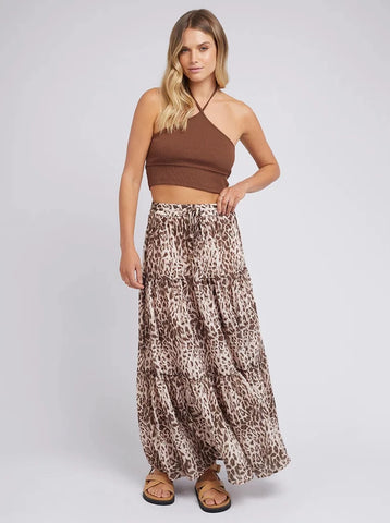 All About Eve Goldie Maxi Skirt - Print