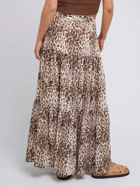 Goldie Maxi Skirt - Print