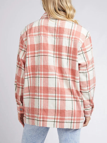 All About Eve Andy Check Shacket - Checkered