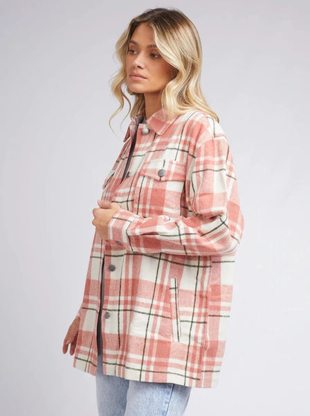 All About Eve Andy Check Shacket - Checkered