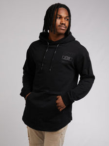 Silent Theory Aster LS Hooded Tee - Black