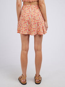 Ruby Floral Mini Skirt