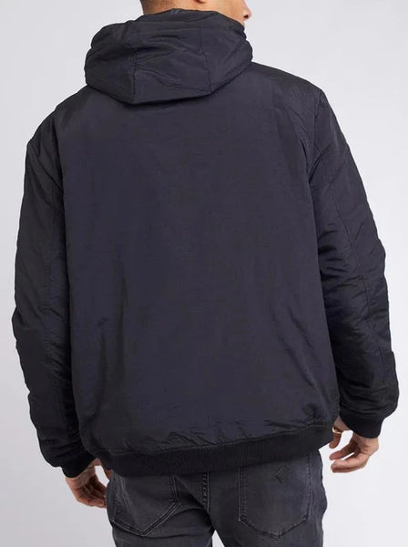 Silent Theory Unsound Hooded Bomber - Black