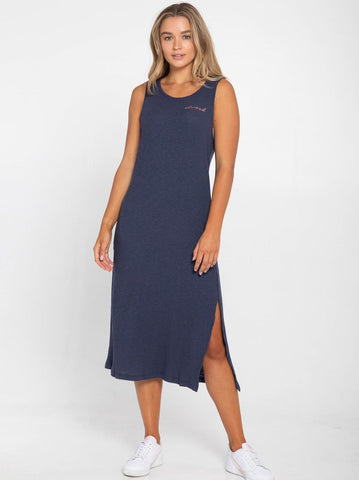 Elwood Milly Muscle Dress - Navy Blue