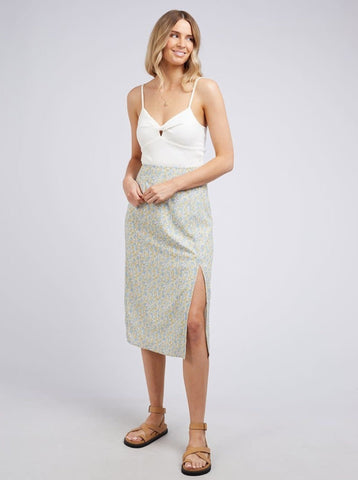 ALL ABOUT EVE Abby Ditsy Midi Skirt